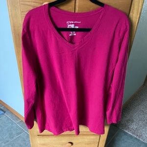 Woman’s Just My Size V-Neck Top